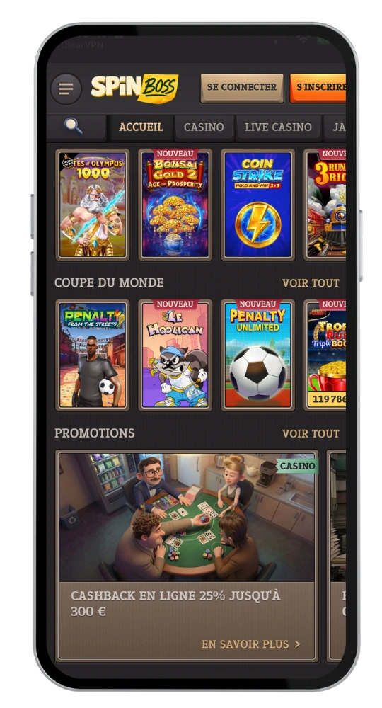 SpinBoss Casino apk